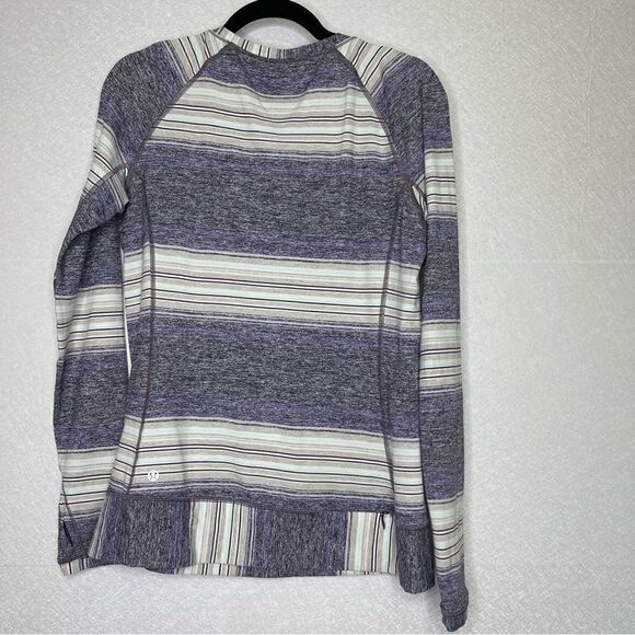 Lululemon Race Your Pace Long Sleeve Shirt Osaka Stripe 10 - Picture 2 of 7